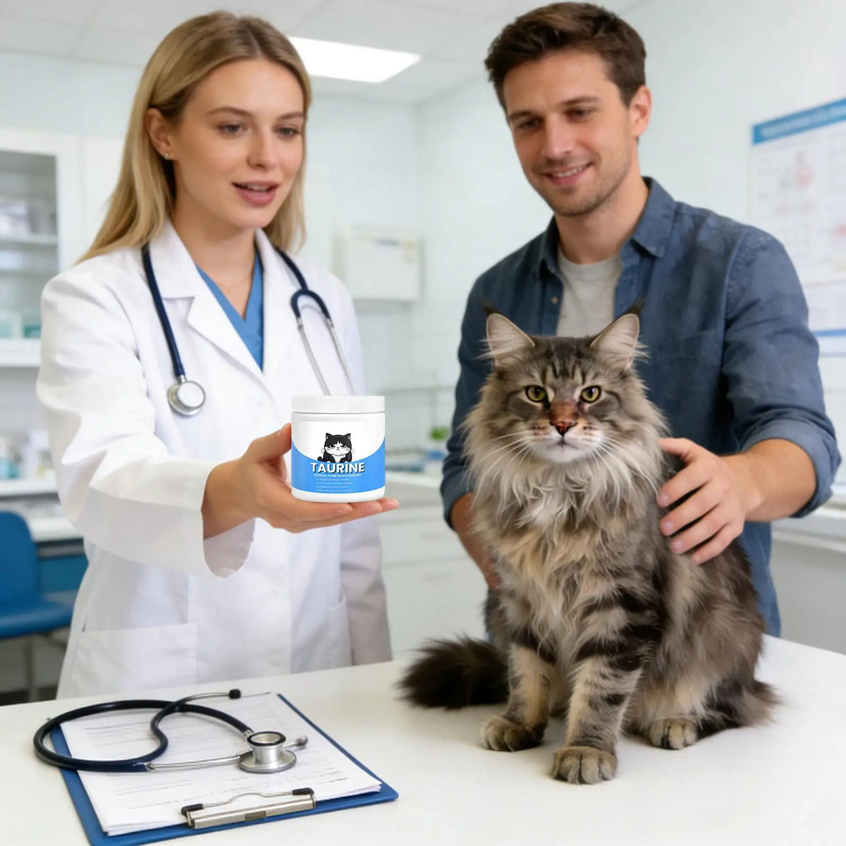 200Ml Taurine Powder for Cats Heart Support Organic Powder Immune System Support Kitten Powder for Eye Protection Digestion