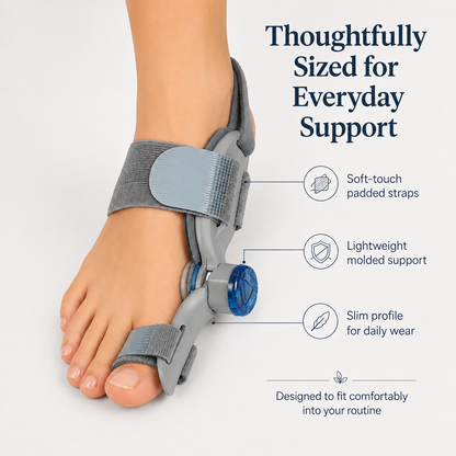 Stridara Post-Surgical Toe Orthosis.