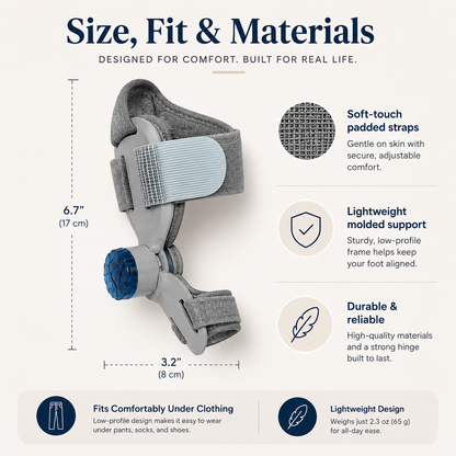 Stridara Post-Surgical Toe Orthosis.