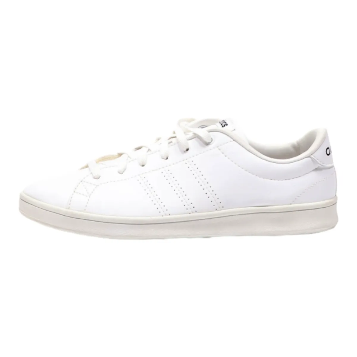 ADIDAS Advantage Clean 2018 Sneaker Trainers White Leather Womens UK 4.5