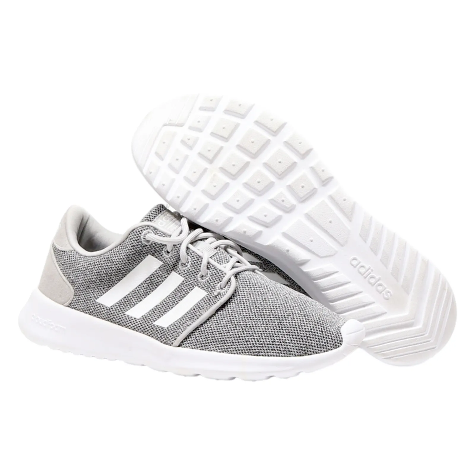 ADIDAS Cloudfoam Racer Sneaker Trainers Grey Synthetic Womens UK 6.5