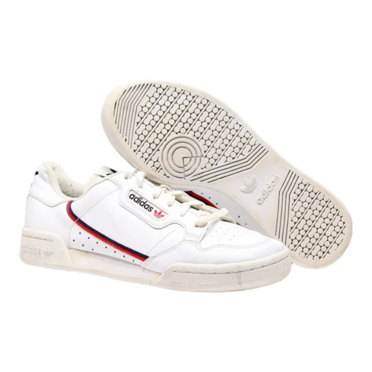 ADIDAS Continental 80 2018 Sneaker Trainers White Leather Girls UK 5
