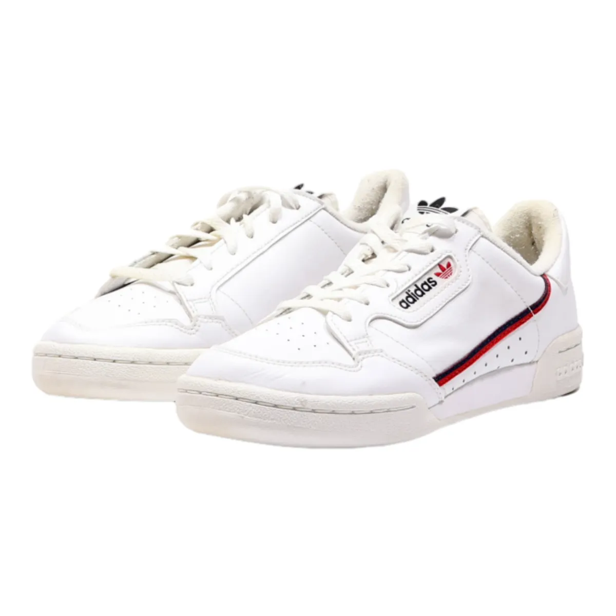 ADIDAS Continental 80 2018 Sneaker Trainers White Leather Girls UK 5