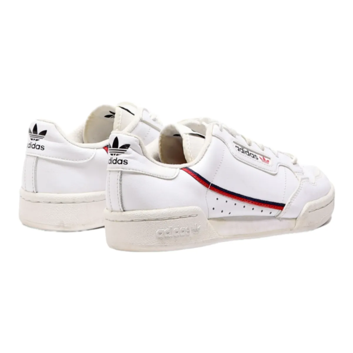 ADIDAS Continental 80 2018 Sneaker Trainers White Leather Girls UK 5