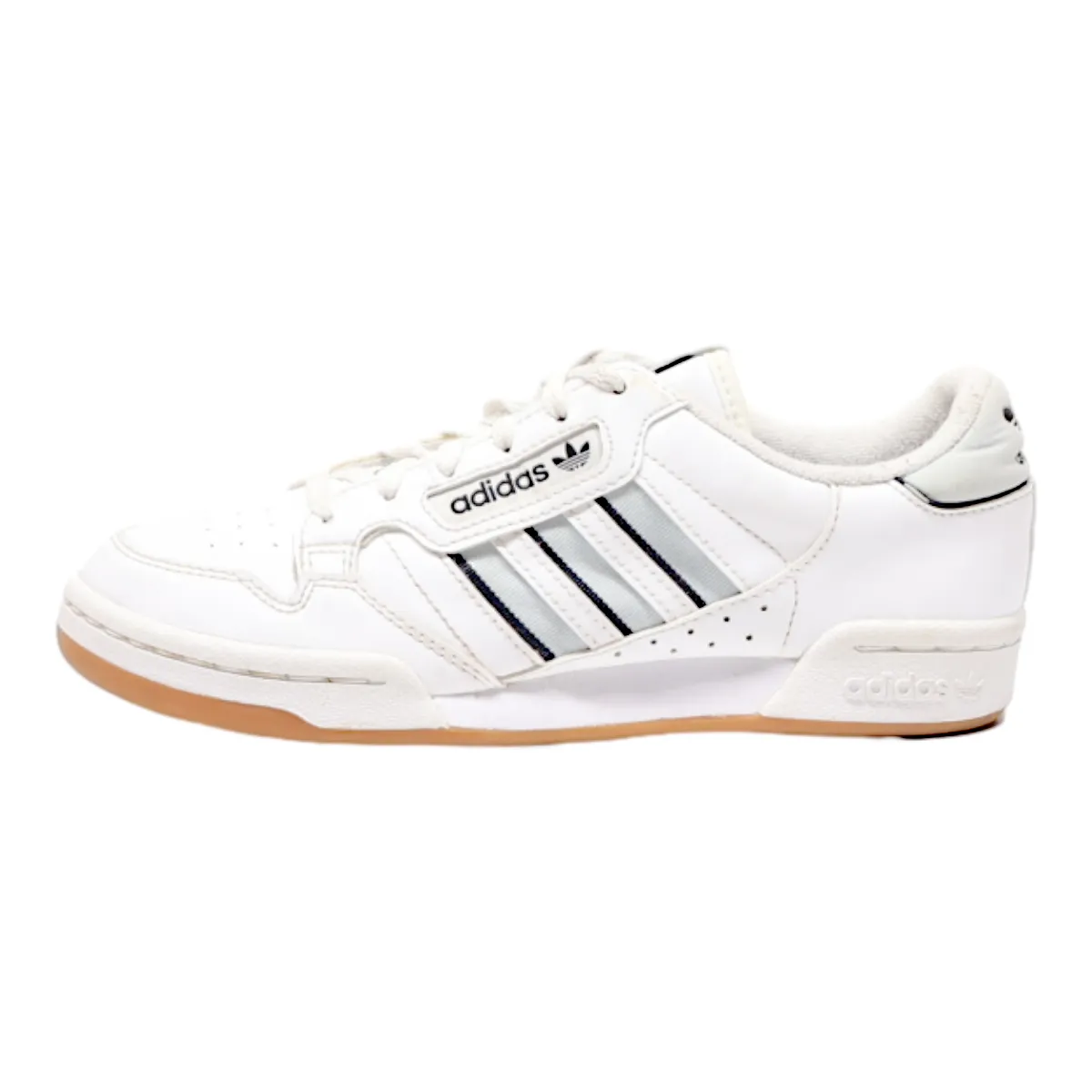 ADIDAS Continental 80 Sneaker Trainers White Leather Girls UK 5