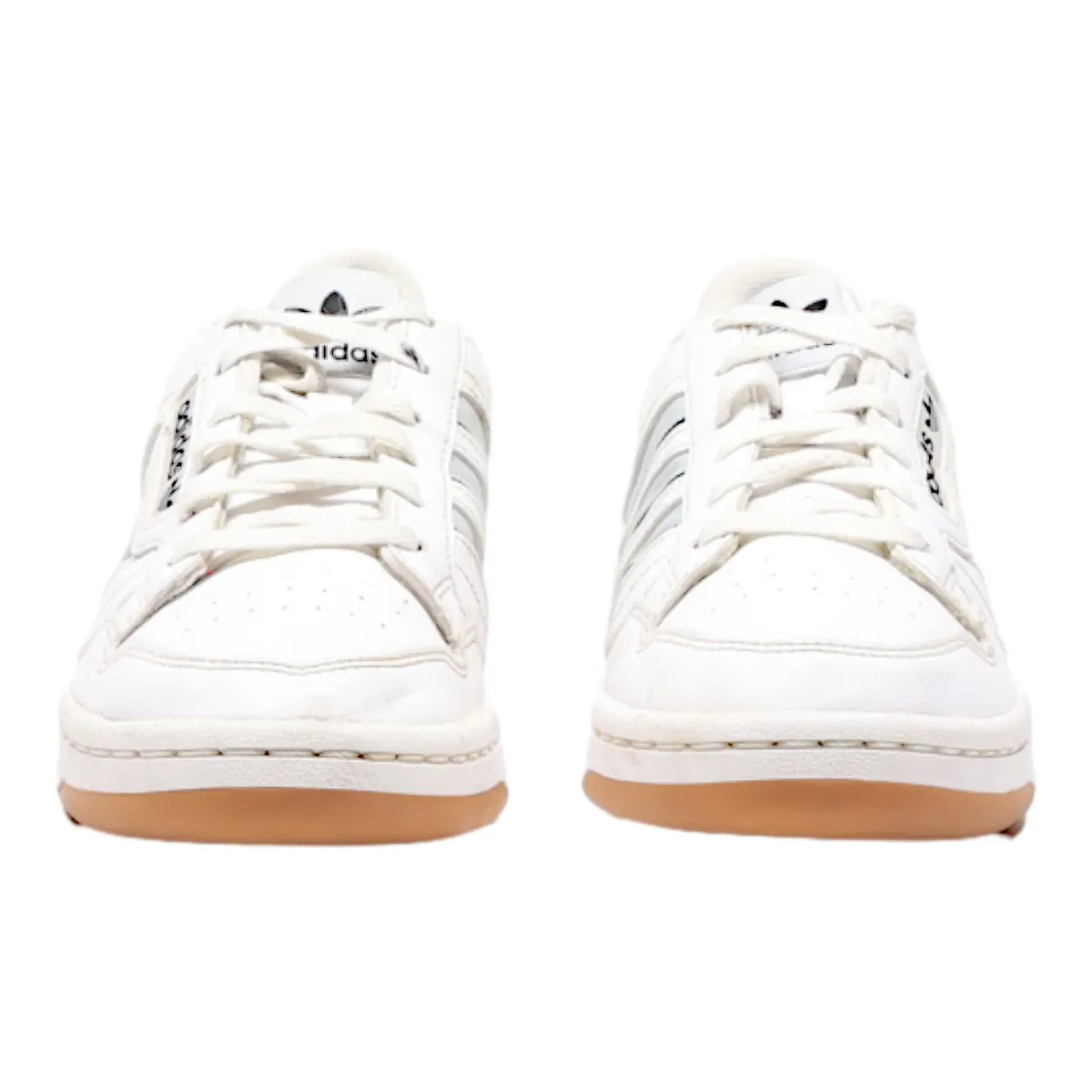 ADIDAS Continental 80 Sneaker Trainers White Leather Girls UK 5
