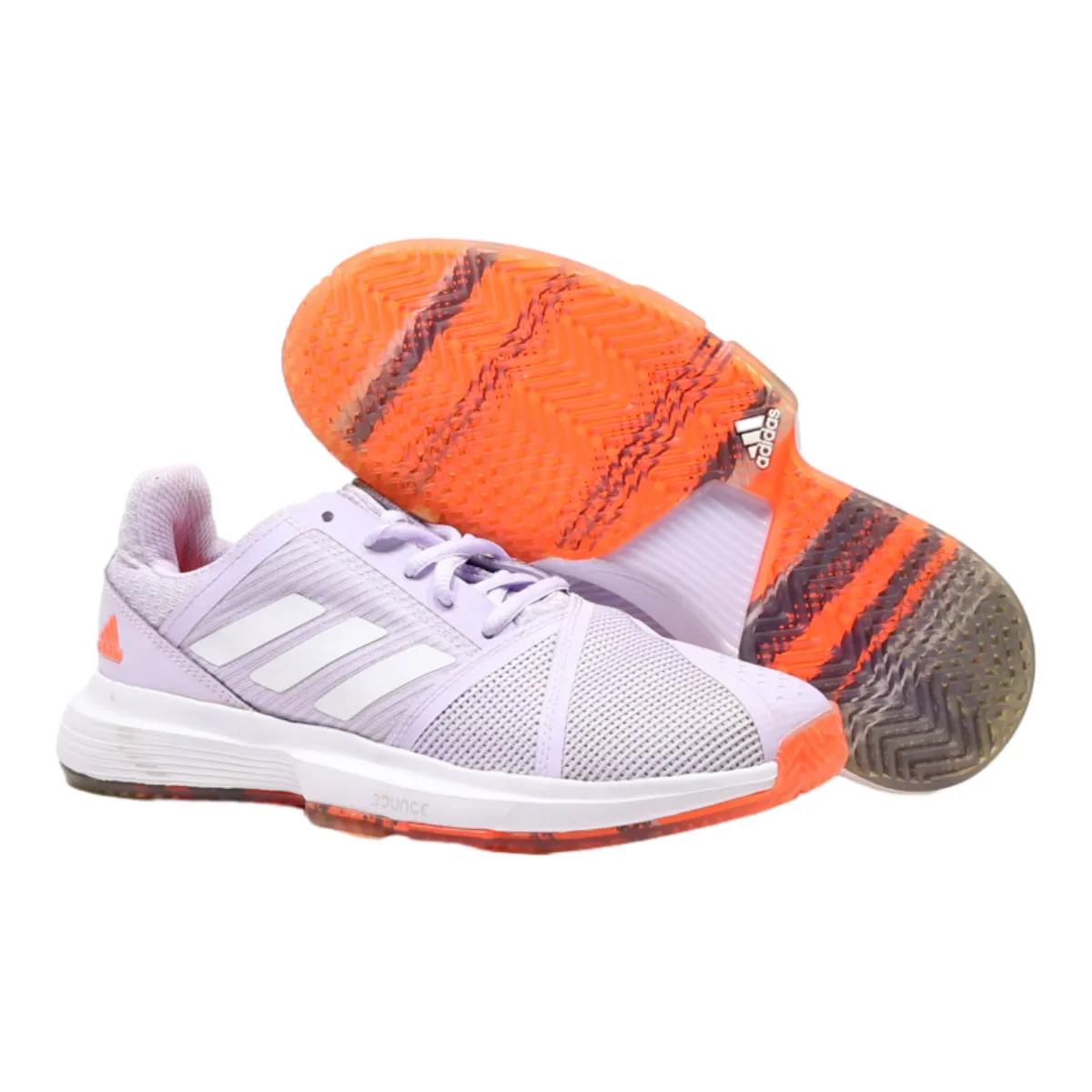 ADIDAS Court Jam Sneaker Trainers Purple Synthetic Womens UK 5