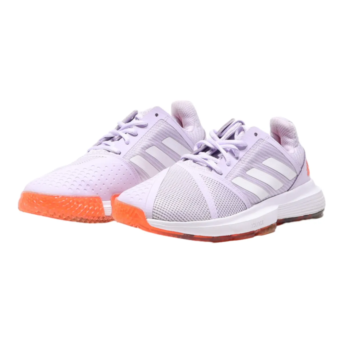 ADIDAS Court Jam Sneaker Trainers Purple Synthetic Womens UK 5