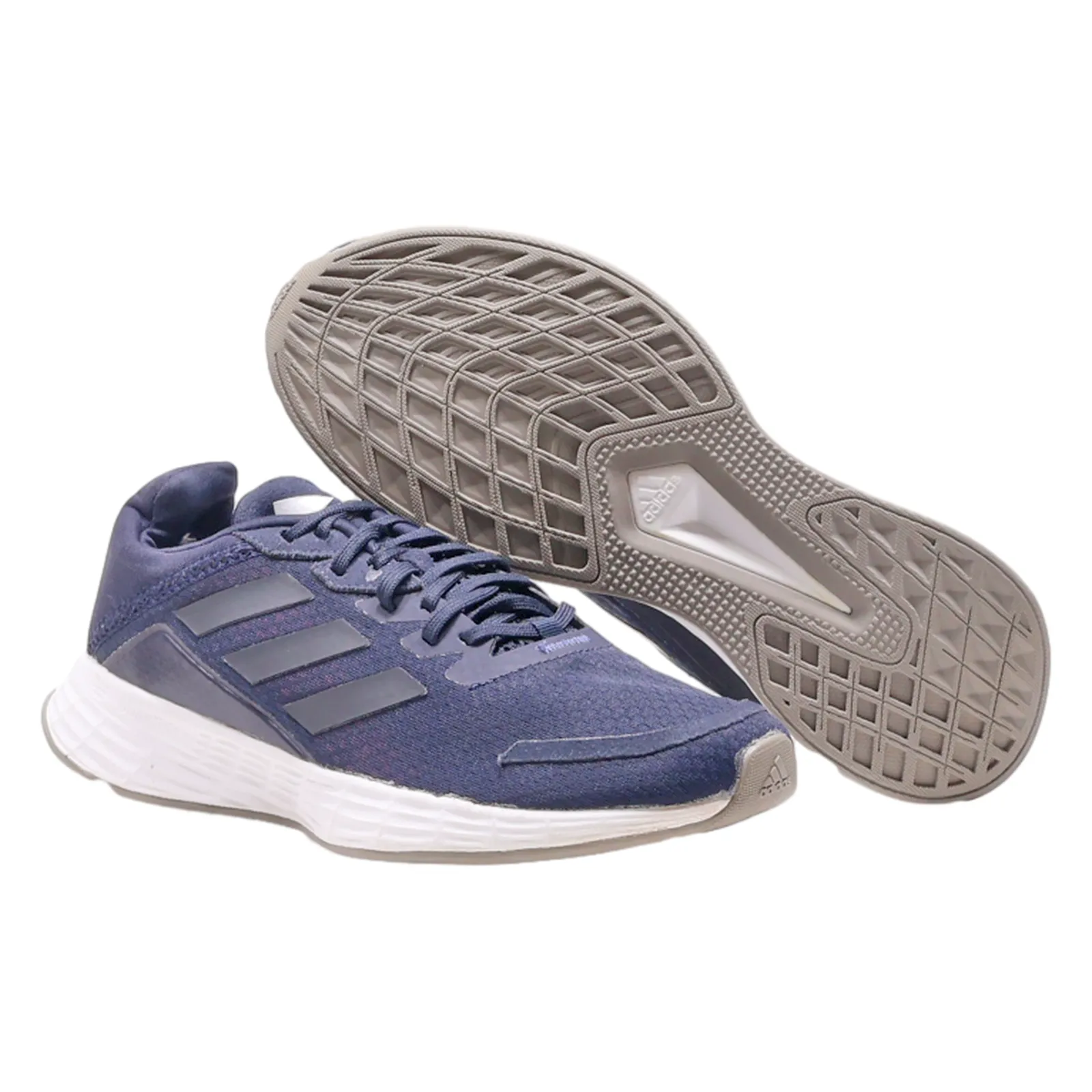 ADIDAS Duramo Sneaker Trainers Blue Synthetic Womens UK 5