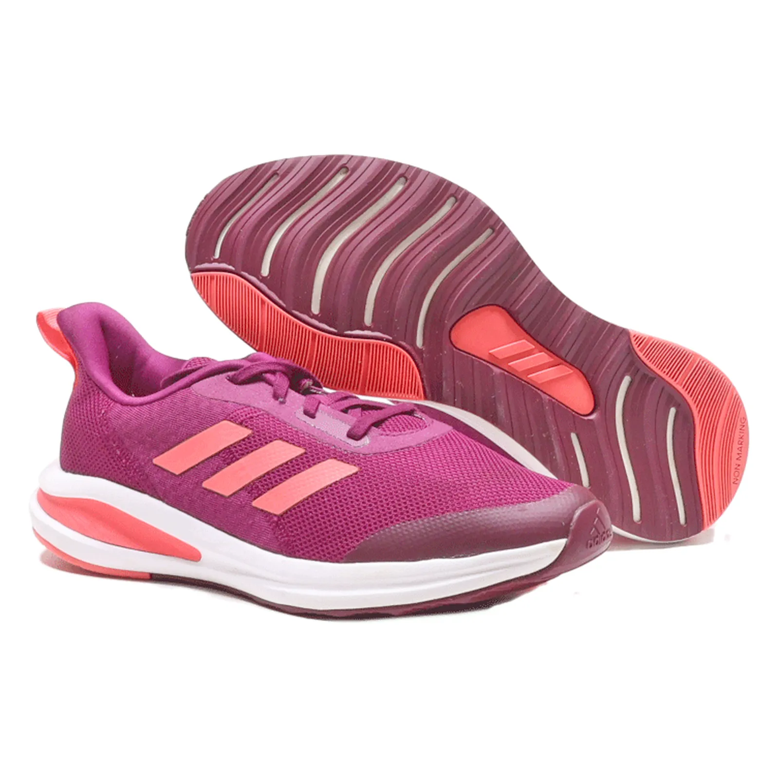 ADIDAS Fortarun Sneaker Trainers Purple Synthetic Womens UK 4.5