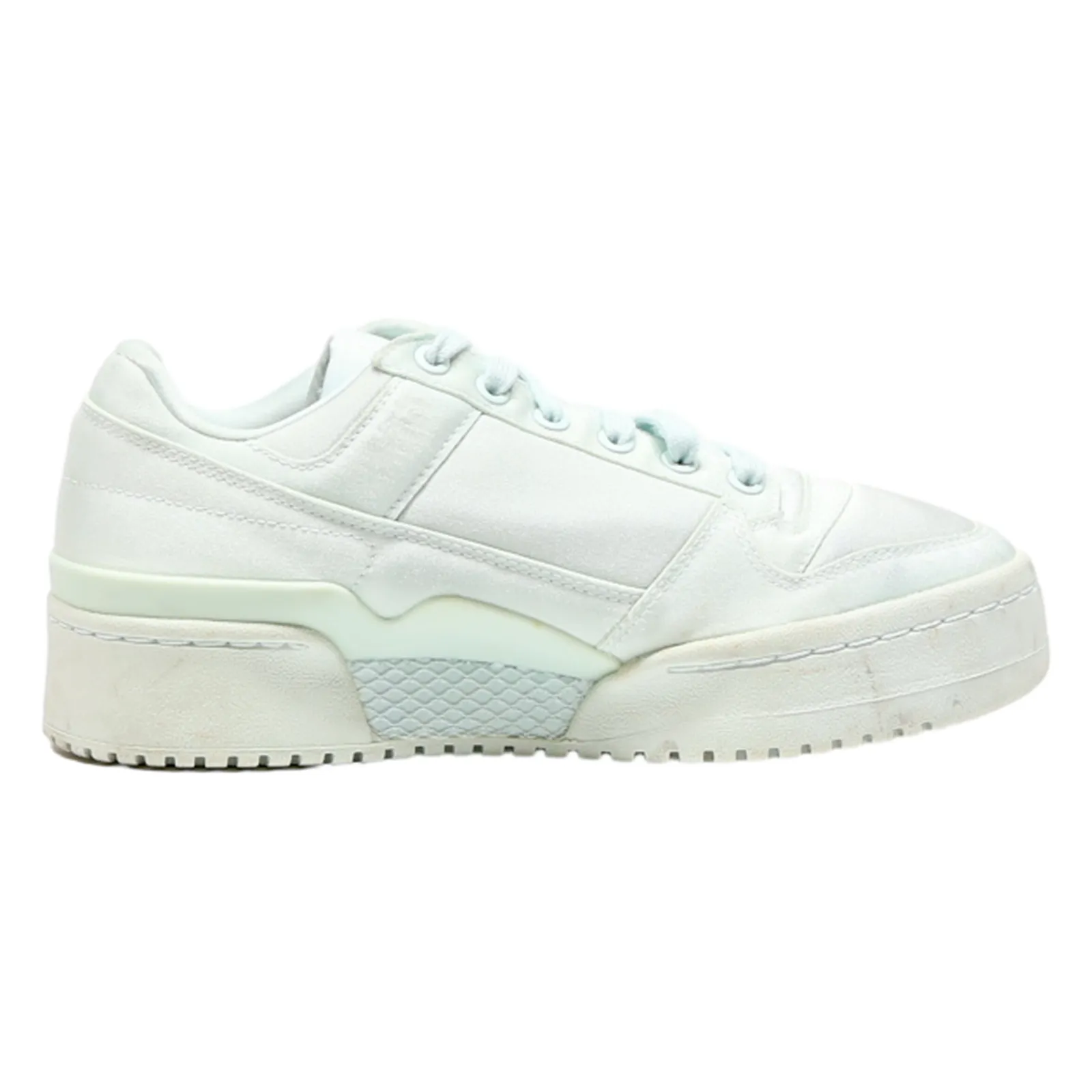 ADIDAS Forum 2021 Platform Trainers Blue Synthetic Womens UK 5.5