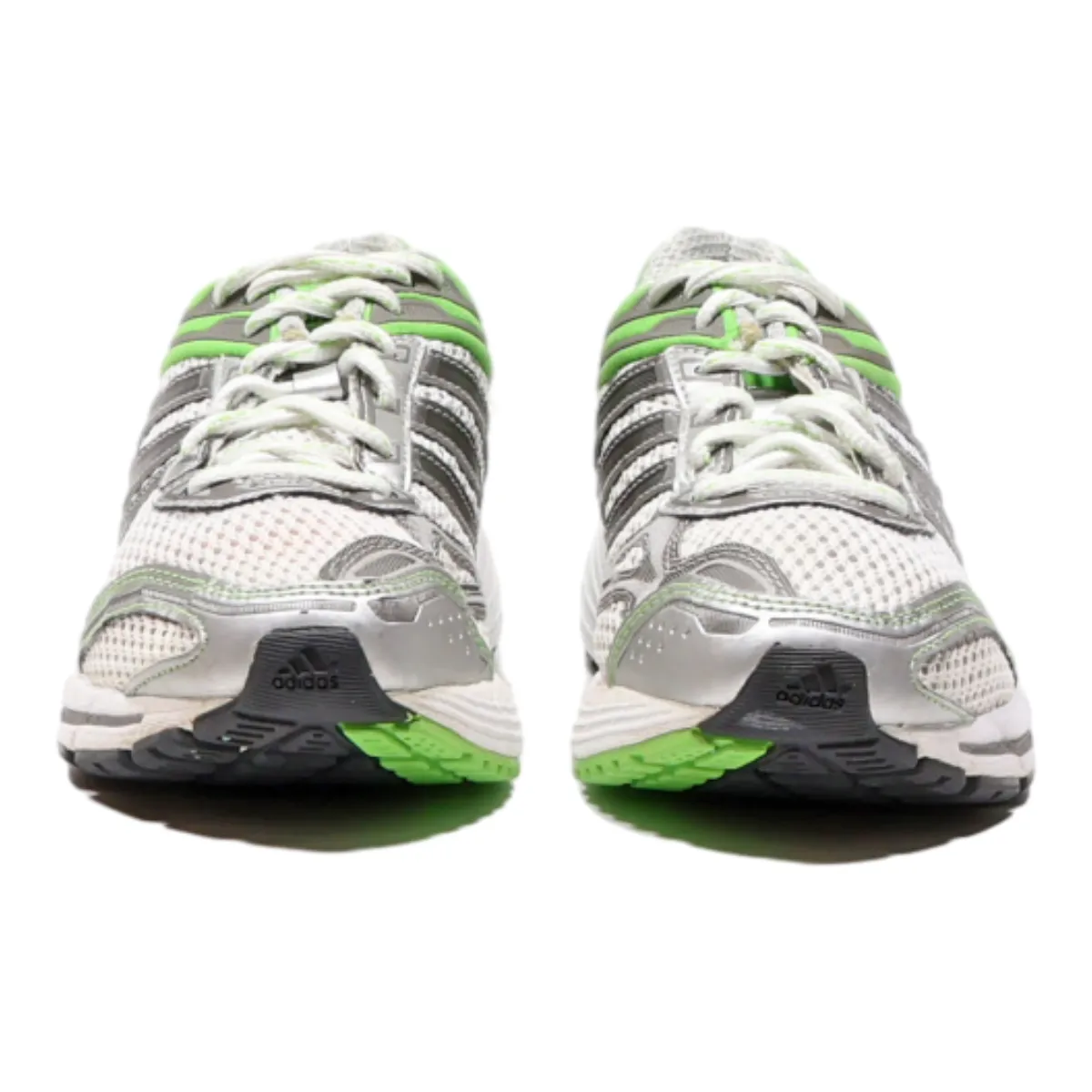 ADIDAS Glide Sneaker Trainers Silver Synthetic Boys UK 4