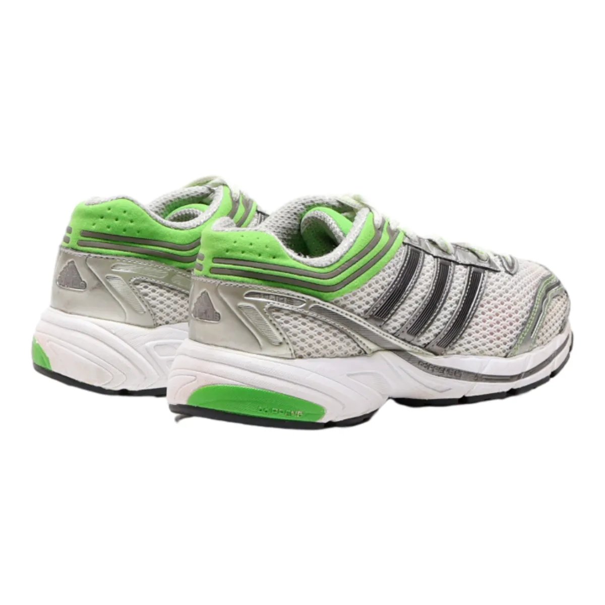 ADIDAS Glide Sneaker Trainers Silver Synthetic Boys UK 4