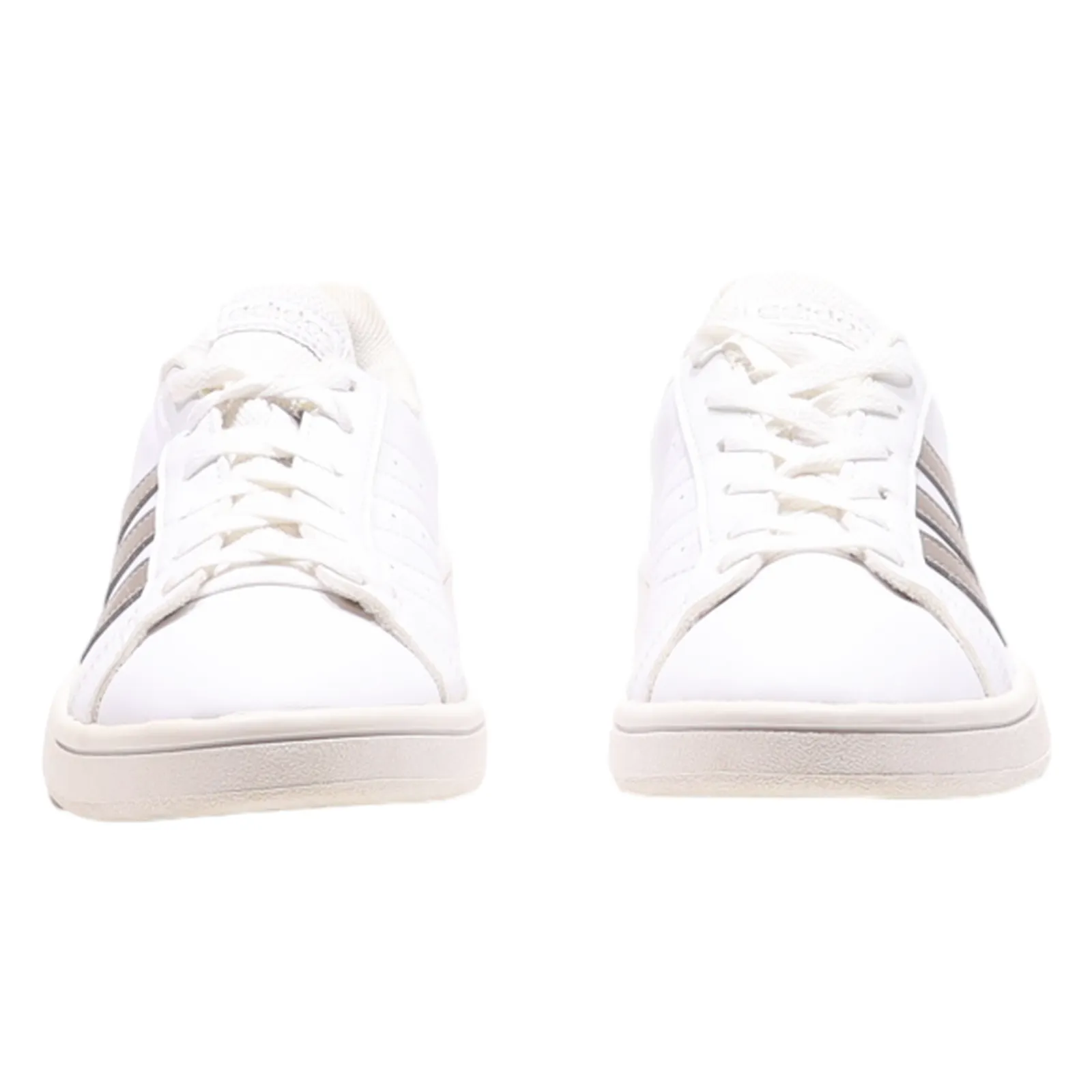 ADIDAS Grand Court Sneaker Trainers White Leather Womens UK 4.5