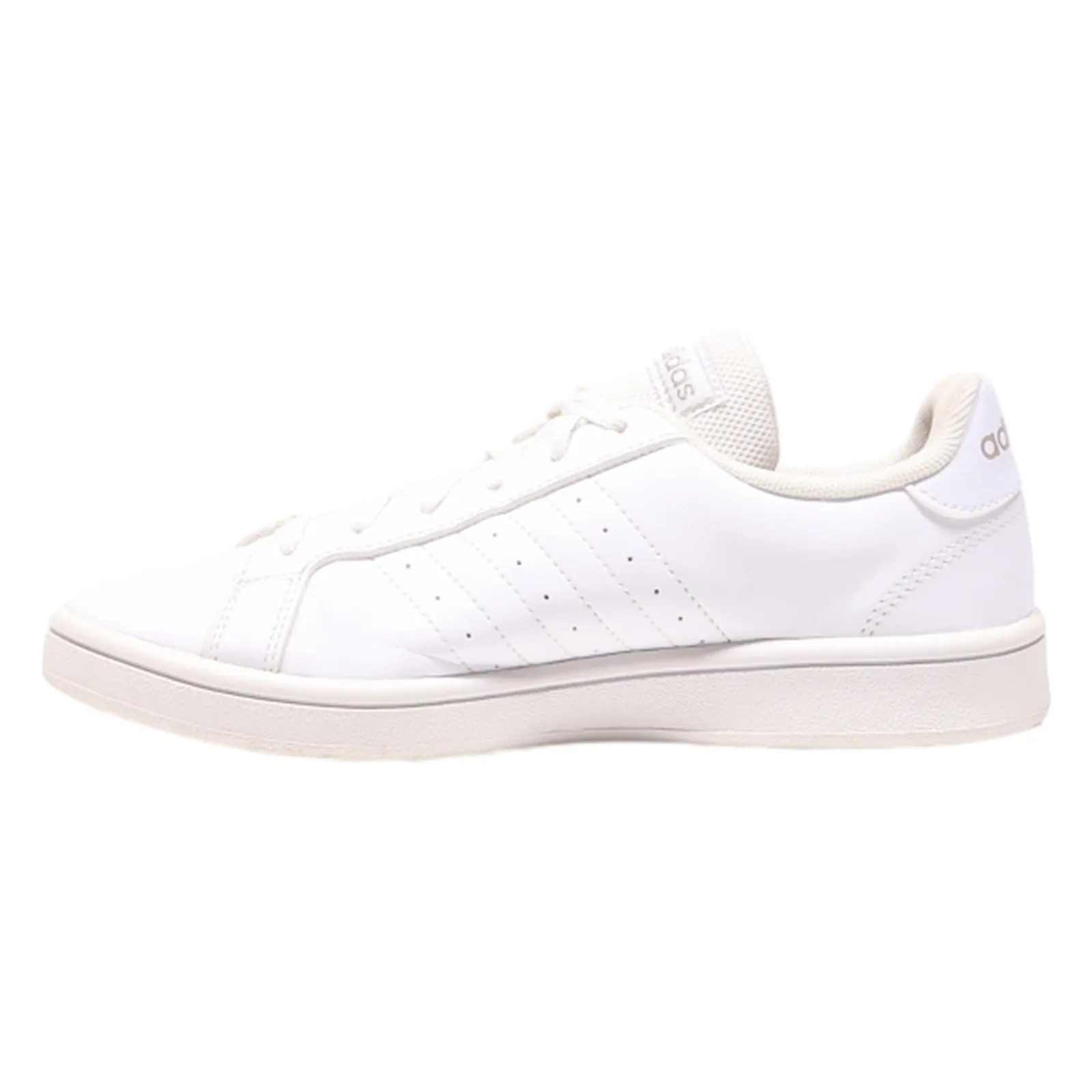 ADIDAS Grand Court Sneaker Trainers White Leather Womens UK 4.5