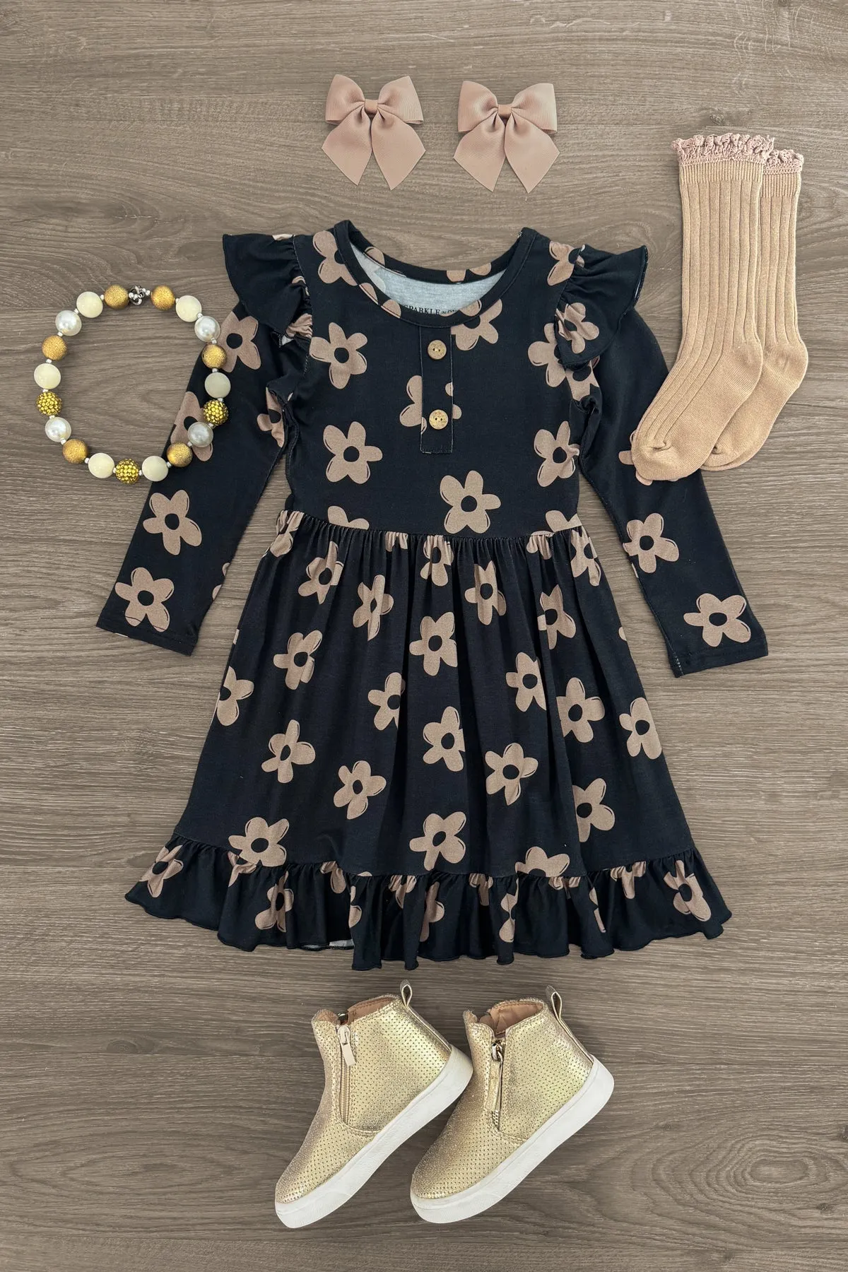 Bamboo Midnight Blossom Dress