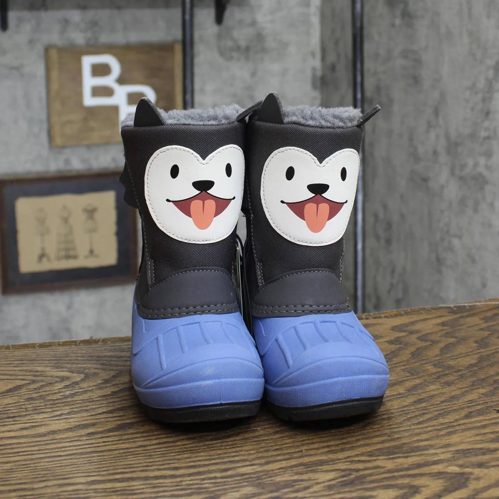 Cat & Jack Toddler Boys Huskie Frankie Winter Boots 88236561 Blue 11T