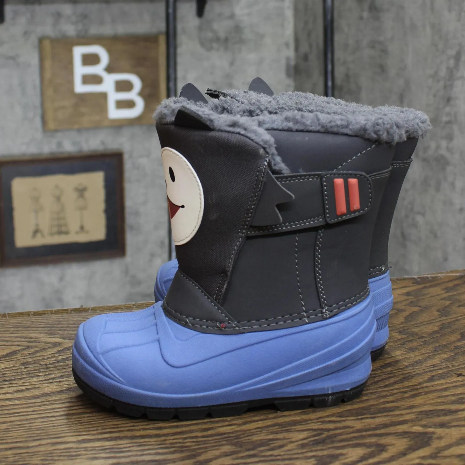 Cat & Jack Toddler Boys Huskie Frankie Winter Boots 88236561 Blue 11T