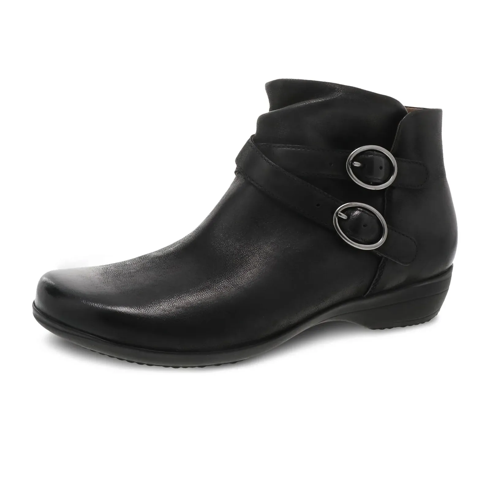 Dansko Faithe Ankle Boot (Women) - Black Burnished Nubuck