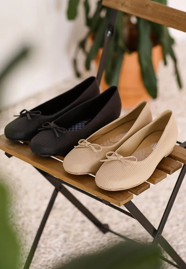 Dori Coquette Ballerina Ribbon Flats