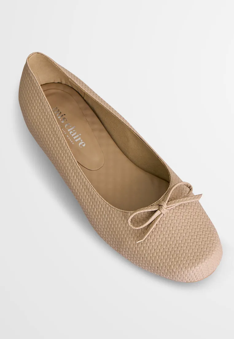 Dori Coquette Ballerina Ribbon Flats