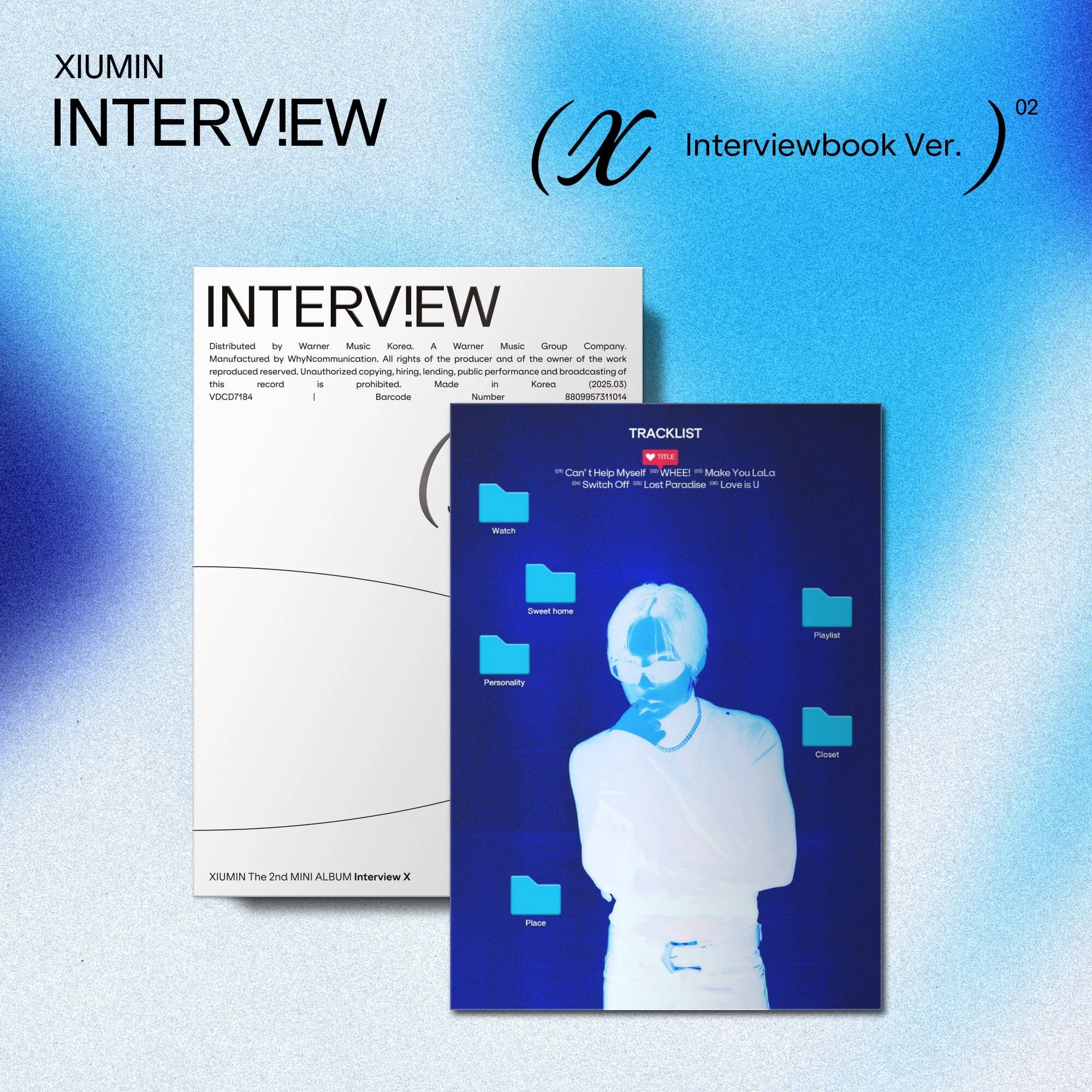 EXO - XIUMIN - 'Interview X' (Interviewbook Version)