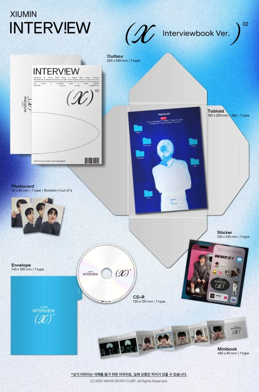 EXO - XIUMIN - 'Interview X' (Interviewbook Version)