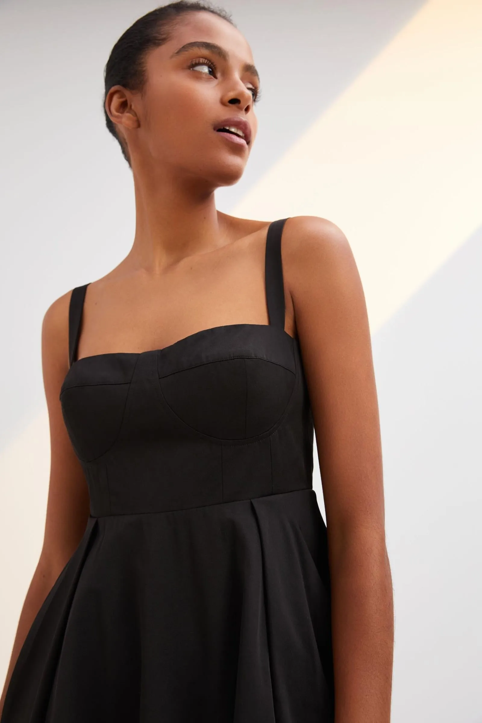 Flounced Elegant Maxi Dress