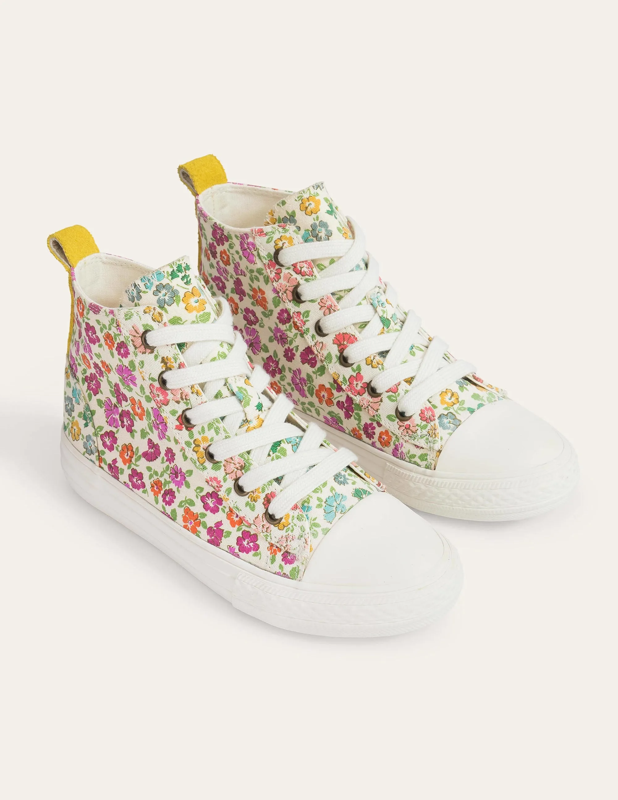 High Tops-Pink Floral
