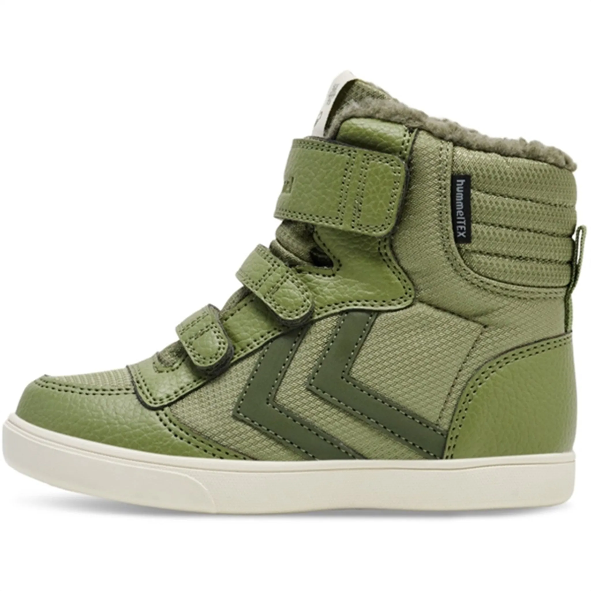 Hummel Stadil Super Poly Boots Recycled Tex Jr Oil Green