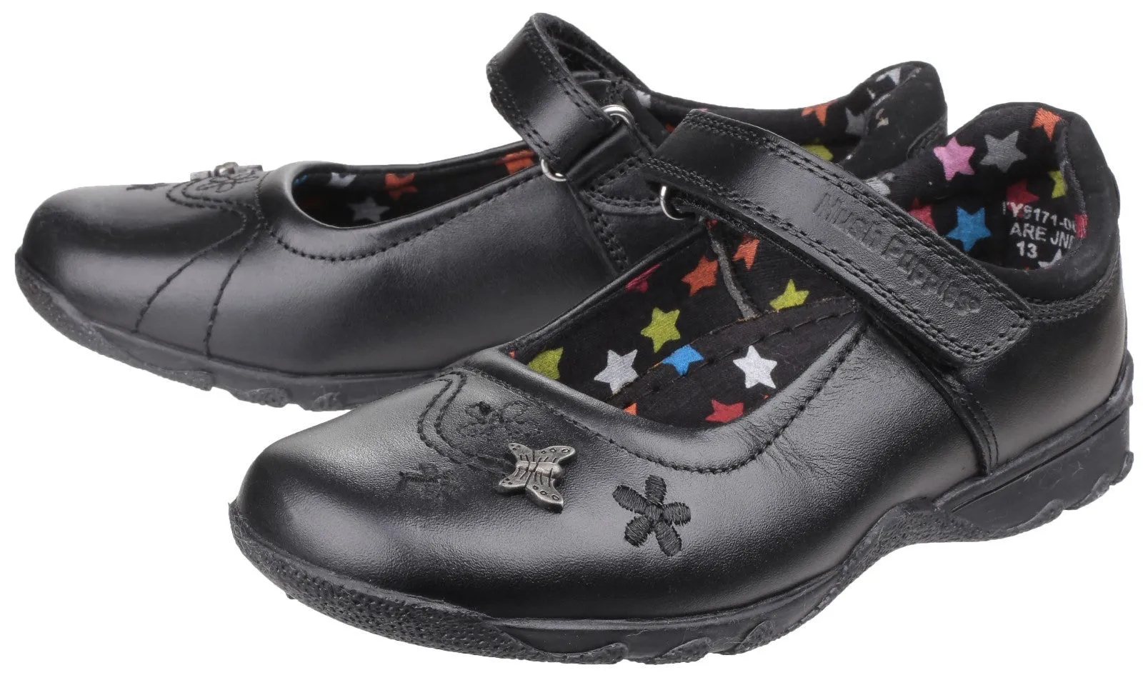 Hush Puppies Clare Senior School Shoe