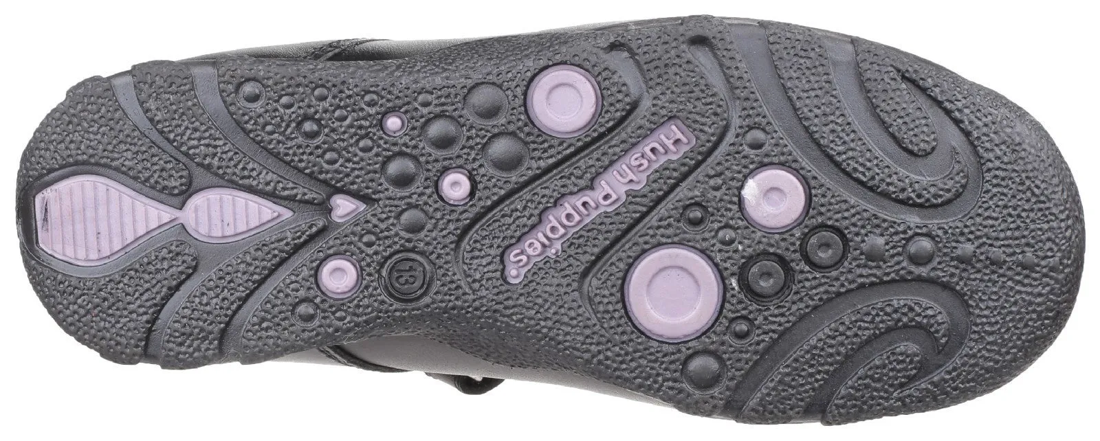 Hush Puppies Clare Senior School Shoe