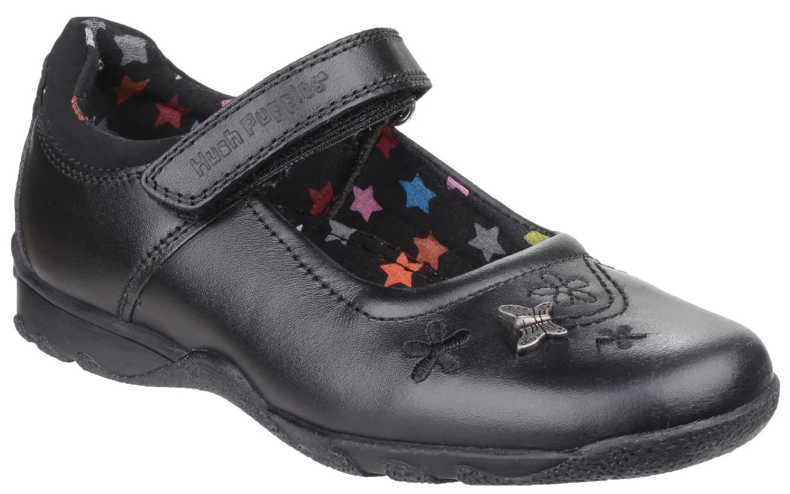 Hush Puppies Clare Senior School Shoe