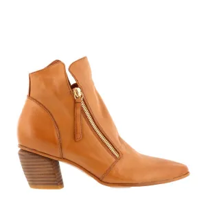 Jazzy Cognac Bootie
