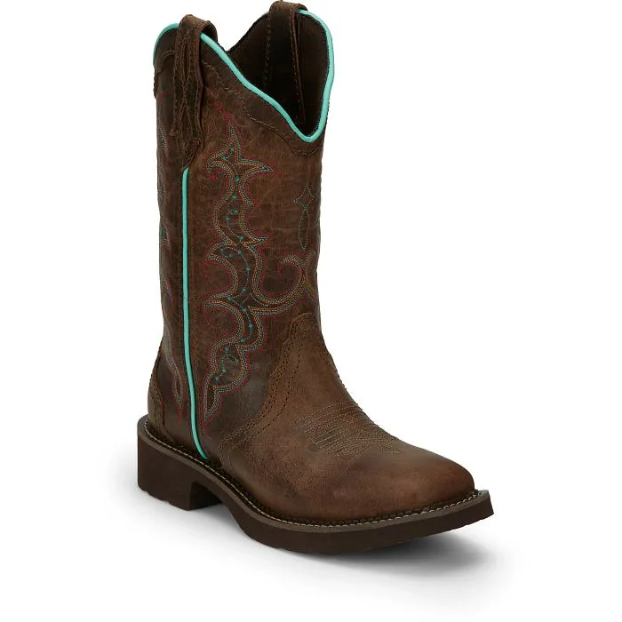 Justin Gypsy Ladies Square Toe Western Boots Style GY2900