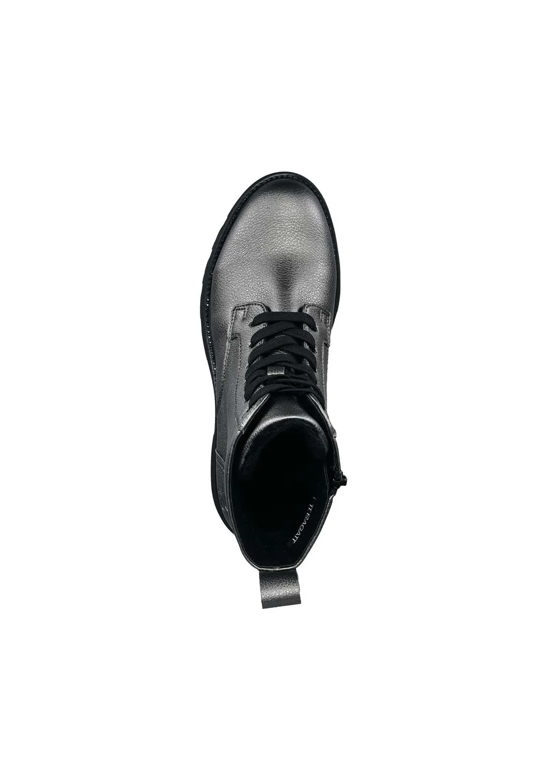 Lorry Lace Up Boot - Grey / Dark Grey / Metalics