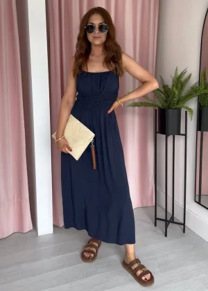 Lulu Dress - Navy