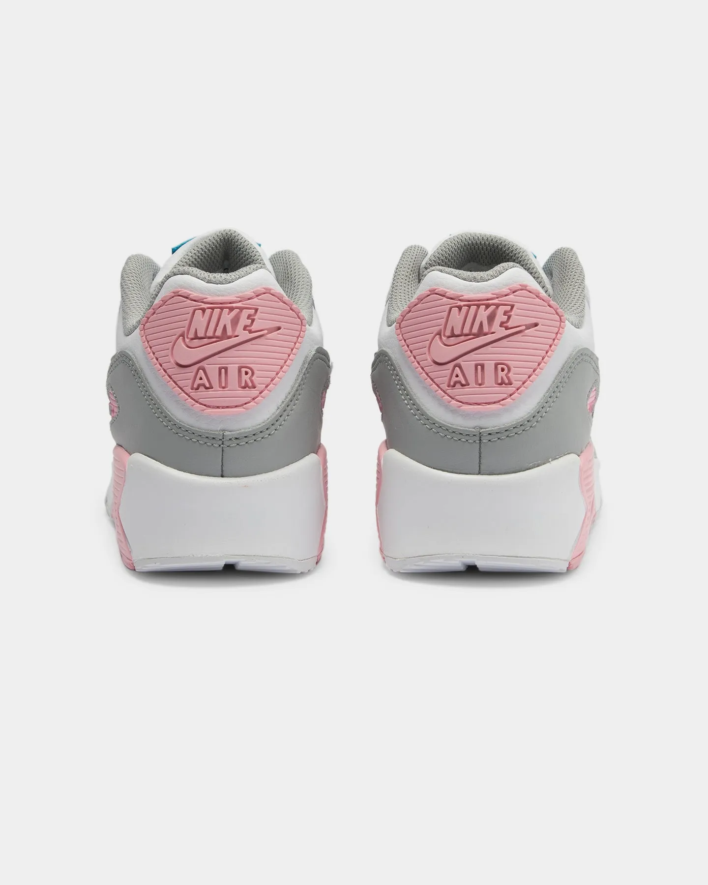 Nike Kids Air Max 90 LTR (GS) Grey/Silver/White