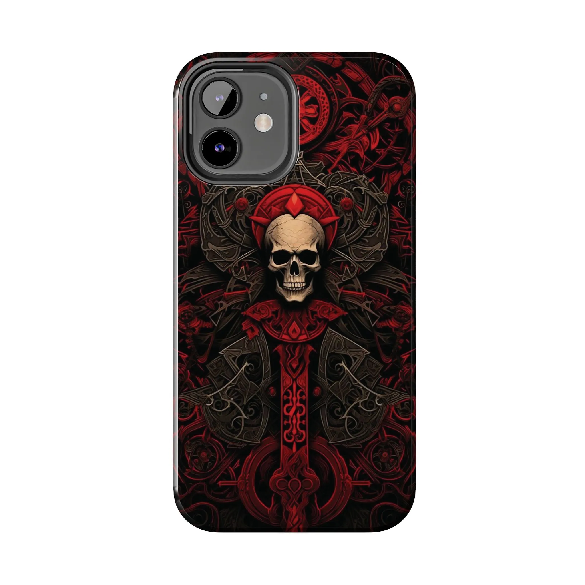 Red Gate Lock Tough Phone Cases