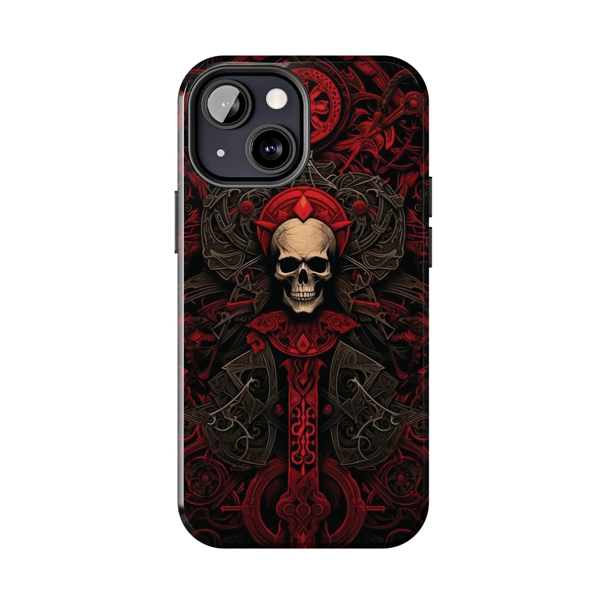 Red Gate Lock Tough Phone Cases