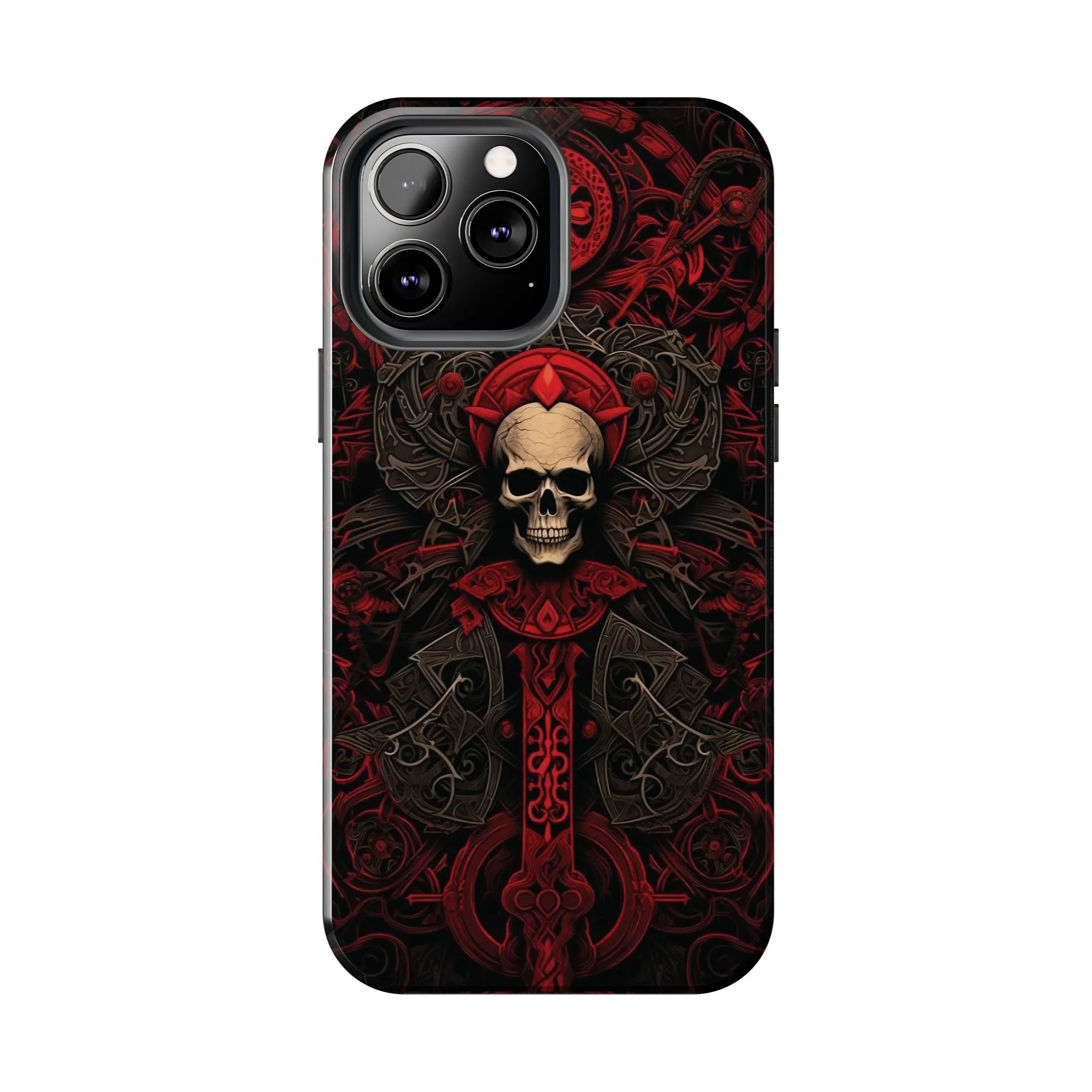 Red Gate Lock Tough Phone Cases