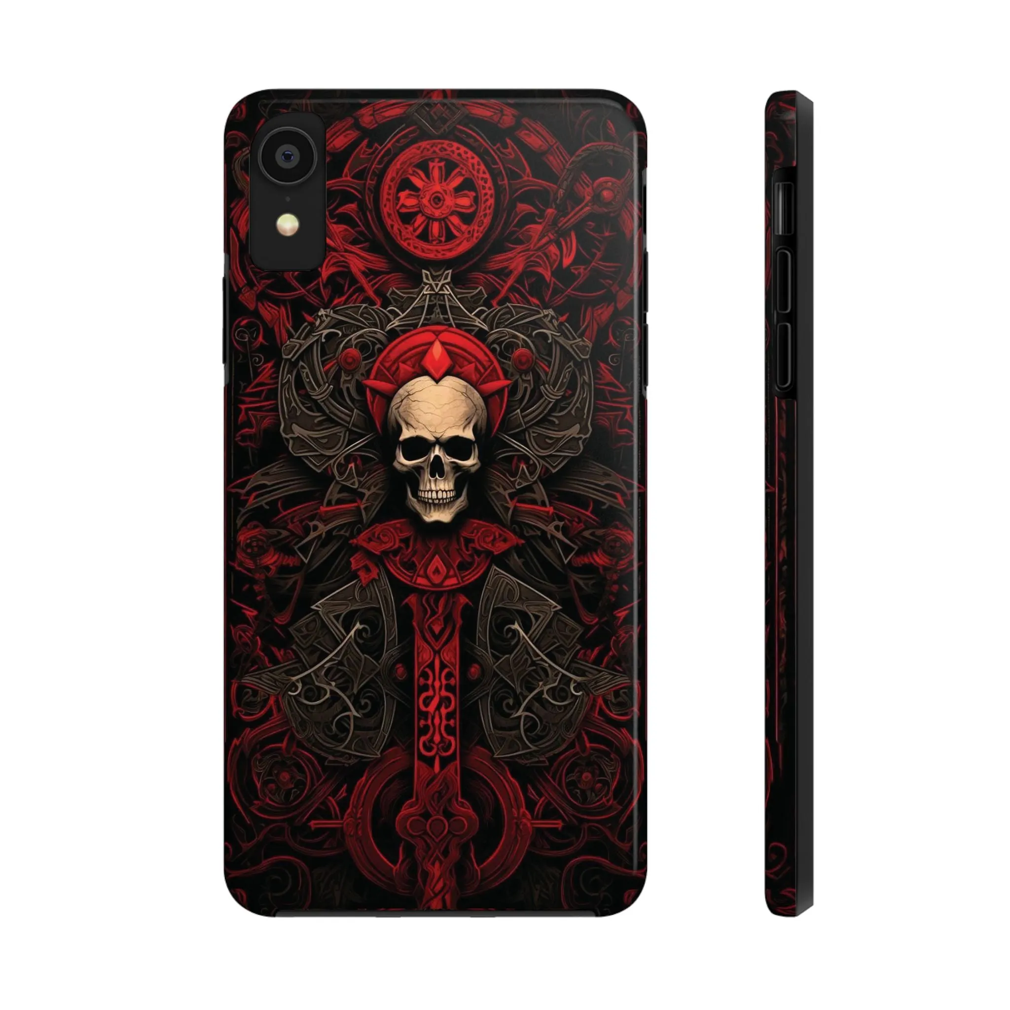 Red Gate Lock Tough Phone Cases