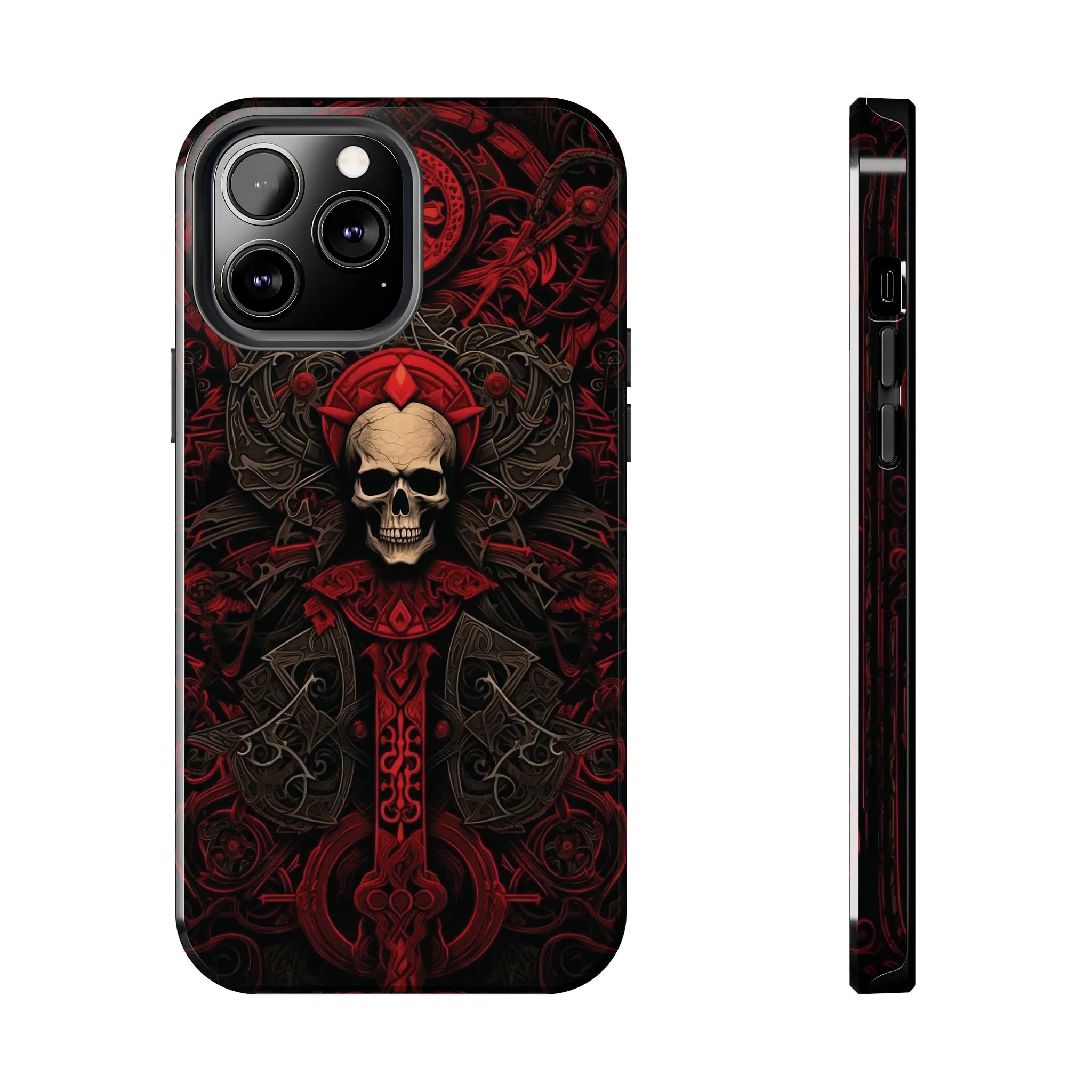 Red Gate Lock Tough Phone Cases