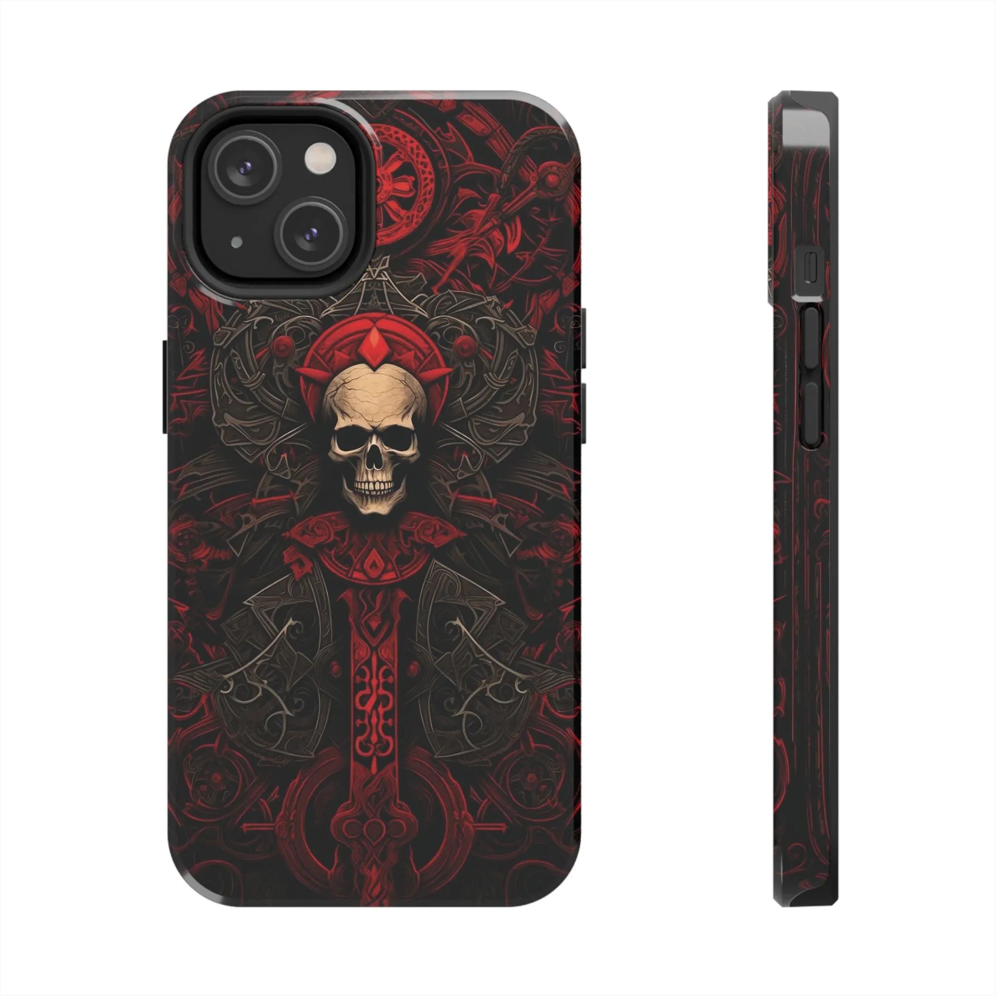 Red Gate Lock Tough Phone Cases