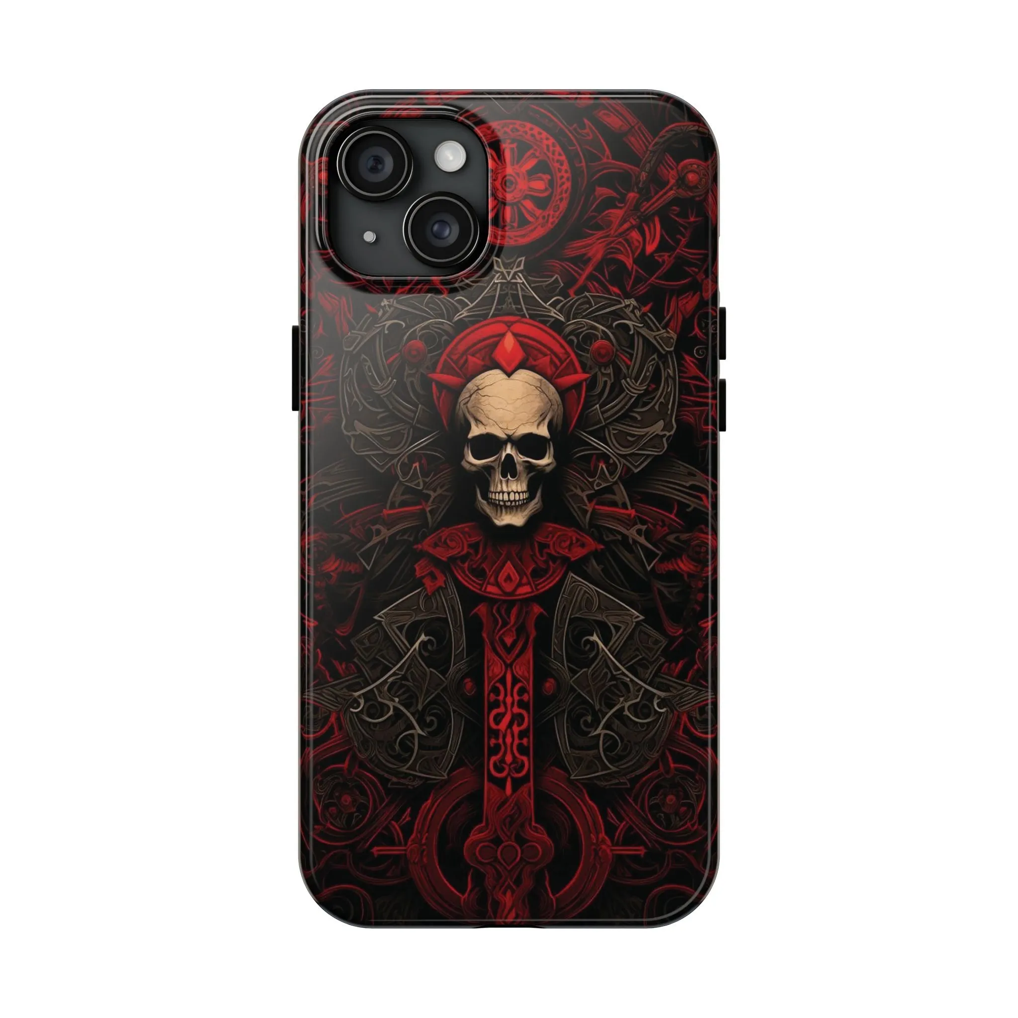 Red Gate Lock Tough Phone Cases