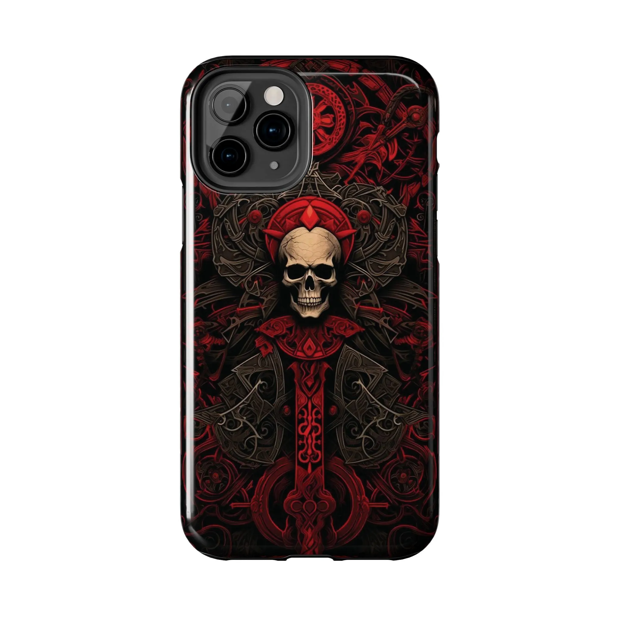 Red Gate Lock Tough Phone Cases
