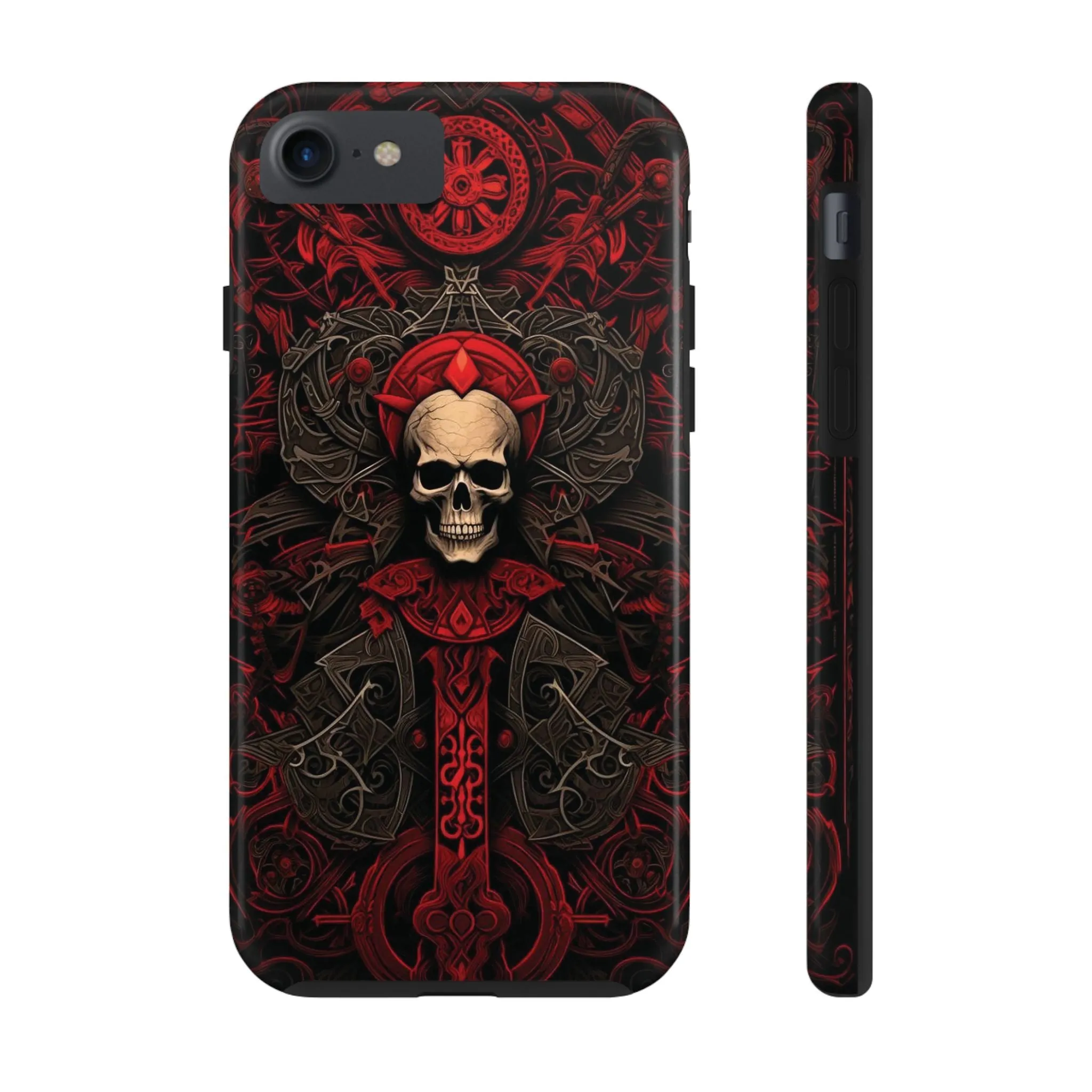 Red Gate Lock Tough Phone Cases