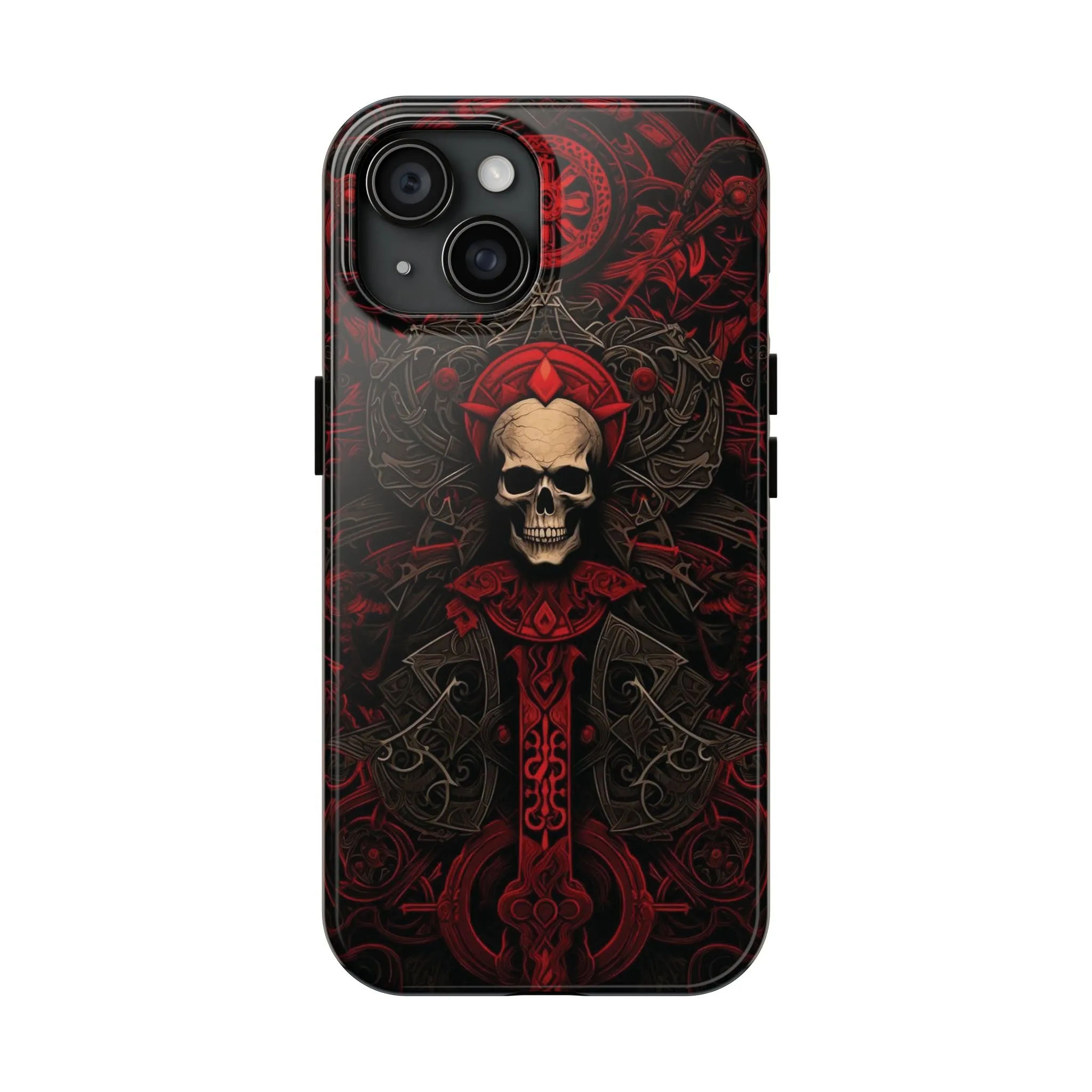 Red Gate Lock Tough Phone Cases