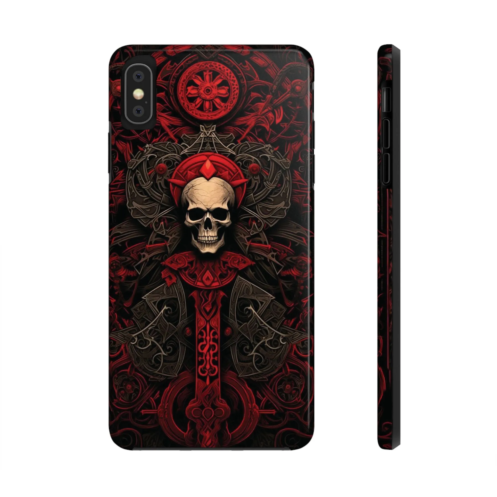Red Gate Lock Tough Phone Cases