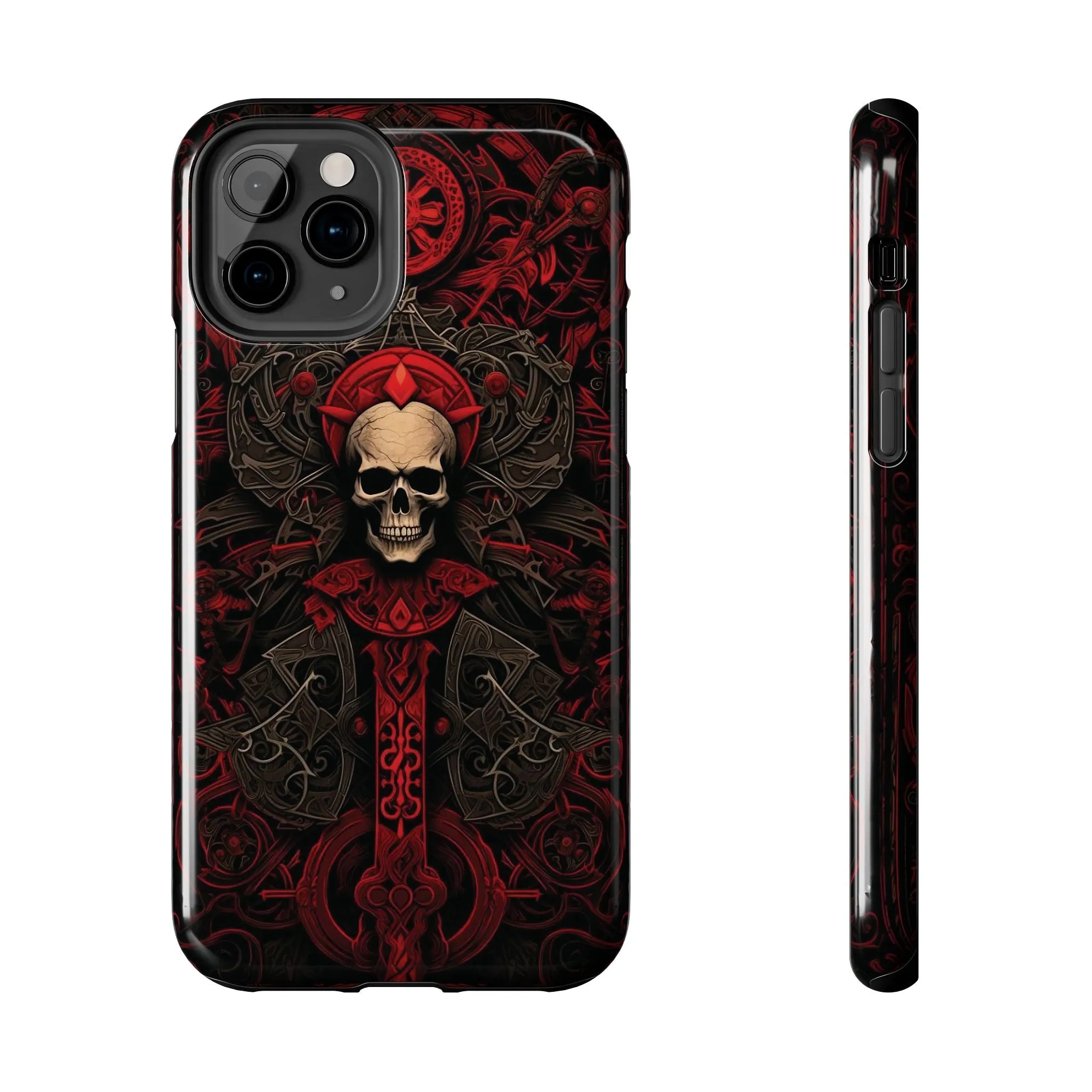 Red Gate Lock Tough Phone Cases